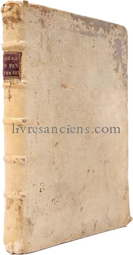 Traicté du feu et du sel. Excellent et rare opuscule du Sieur Blaise de Vigenère, Bourbonnois, tr...