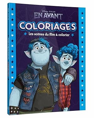 EN AVANT - Box-office coloriages - Disney Pixar: Les scènes du film à colorier