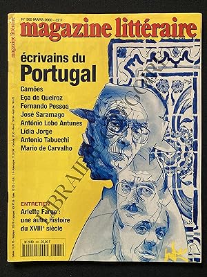 MAGAZINE LITTERAIRE-N°385-MARS 2000-ECRIVAINS DU PORTUGAL