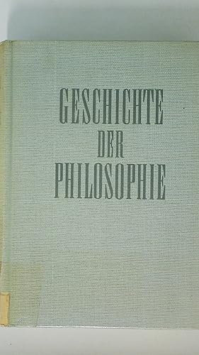 GESCHICHTE DER PHILOSOPHIE BD. 5.