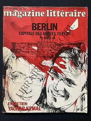 MAGAZINE LITTERAIRE-N°190-DECEMBRE 1982-BERLIN