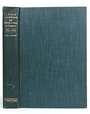 A History of Stone & Kimball and Herbert S. Stone & Co., with a Bibliography of their Publication...