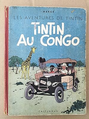 Tintin au Congo. 2ème plat A18