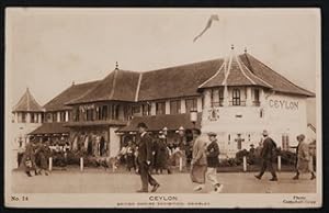 Ceylon Franco-British Exhibition 1908 Postcard