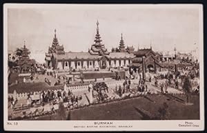Burmah British Exhibition Vintage Postcard