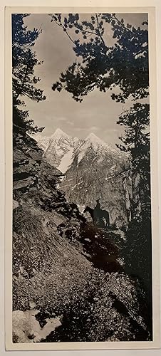 [Montana] Collection of 75 Glacier National Park Black & White Photographs by T.J. Hileman circa ...