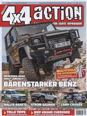 4 x 4 Action das Magazin für echte Offroader [Vier mal vier Action] Ausgabe 1-2023 Dezember / Jan...
