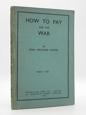 How to Pay for the War: A Radical Plan for the Chancellor of the Exchequer