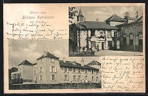 Carte postale Dieuse, château Marimont