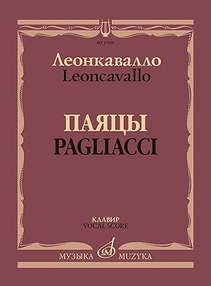 Leoncavallo. Pagliacci. Vocal Score