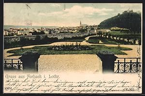 Carte postale Forbach i. Lothr., vue générale