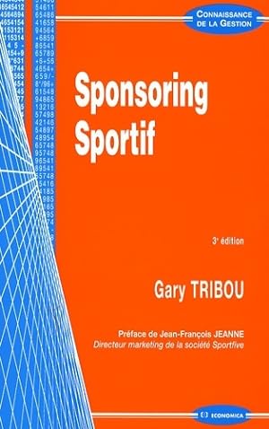 Sponsoring sportif - Gary Tribou