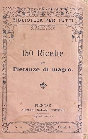 150 ricette per pietanze di magro