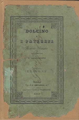 Dolcino e i Patareni - Notizie storiche del Prof. C. Baggiolini