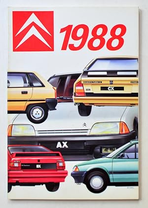 CITROËN 1988 - Catalogue publicitaire
