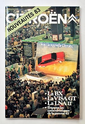 CITROËN Nouveautés 1983 - Catalogue publicitaire