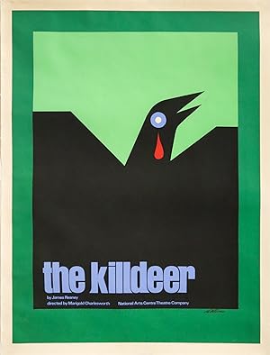 1975 Original Canadian Theater Poster, The Killdeer (Vittorio Fiorucci)