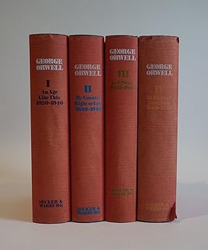 The Collected Essays, Journalism and Letters of George Orwell (4 volume set)