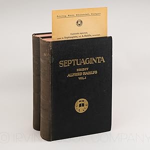 Septuaginta; Id est Vetus Testamentum Graece iuxta LXX Interpretes