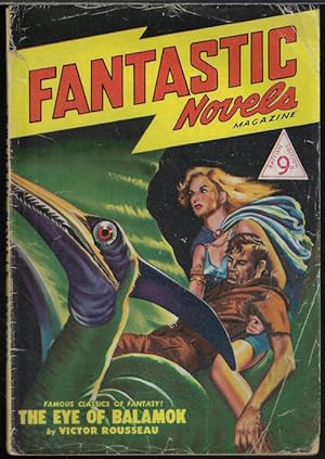 FANTASTIC NOVELS: No. 1 (UK Edition, June 1951)(corresponds to May 1949 in USA)