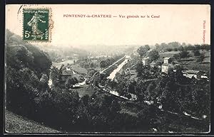 Carte postale Fontenoy-le-Chateau, Vue generale sur le Canal