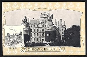 Carte postale Brissac, Chateau de Brissac, Chateau de Durtal