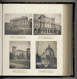 Album contenente 361 fotografie originali di viaggi effettuati in Italia, Europa centrale e Stati...