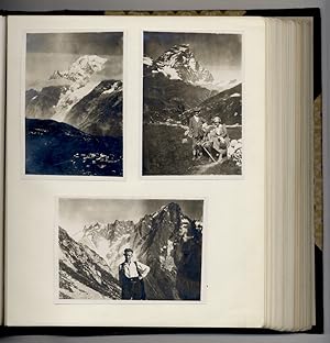Album contenente 332 fotografie originali di scenari alpini.