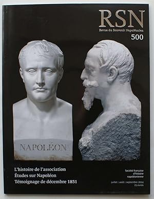 Revue du souvenir napoléonien - Numéro 500 de juillet-août-septembre 2014