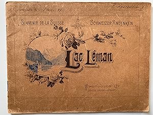 Lac Léman. Souvenir de la Suisse / Schweizer Andenken.
