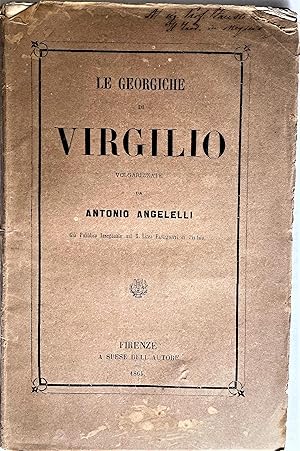 Le Georgiche di Virgilio volgarizzata da Antonio Angelelli
