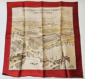 Columbian Exposition Promotional Scarf; Chicago 1893
