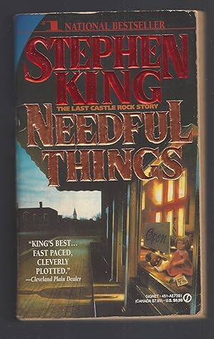 Needful Things (1st paperback printing).