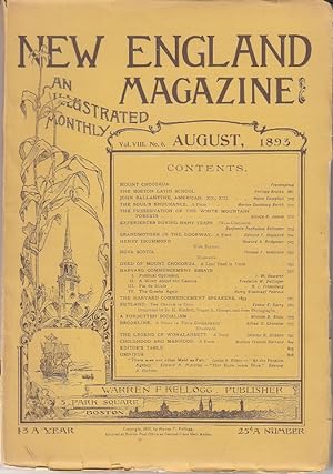 New England Magazine, An illustrated Monthly - 9 Issues 1890-1902