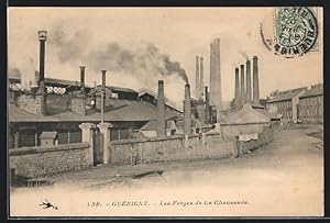 Carte postale Guérigny, Les Forges de la Chaussade