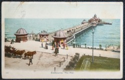 Eastbourne Pier 1903 Antique Postcard