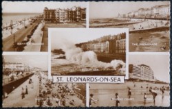 St. Leonards-On-Sea Real Photo 1960 Postcard