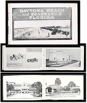 Daytona Beach and Seabreeze Florida c1915 Photo Book