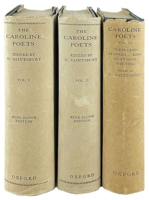 Minor Poets of the Caroline Period [Three Volume Set]