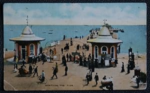 Worthing Pier 1923 Sussex Postcard