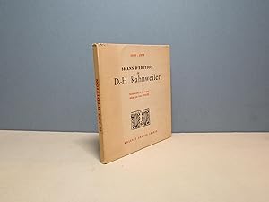 50 ans d'édition de D.-H. Kahnweiler 1909-1959