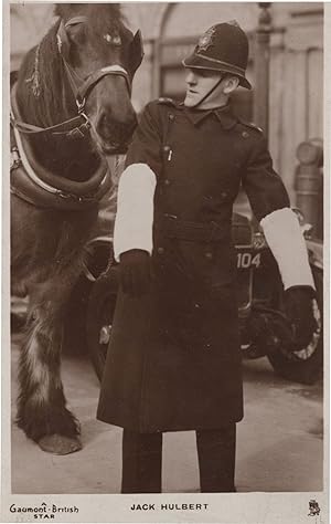 Jack Hulbert Actor As London Mounted Policeman Old RPC Postcard
