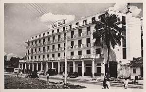 Douala Akwa Palace Hotel Cameroon Africa Real Photo Postcard