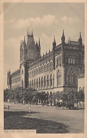 The High Court Calcutta Indian Law Thackerm Spink & Co Old Postcard