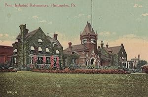 Penn's Industrial Reformatory Huntingdon USA Old Postcard