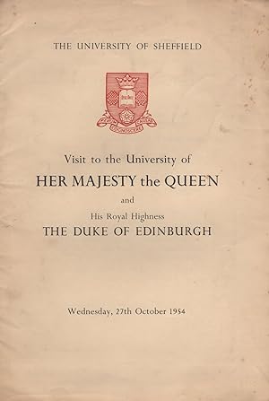 Queen Elizabeth II Royal Visit To Sheffield Yorkshire University Set