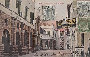 Zanzibar Africa Police Station Antique Antique Rare Postcard