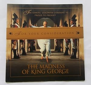 The Samuel Goldwyn Company Is Proud To Present: The Madness of King George (1994 Film Motion Pict...