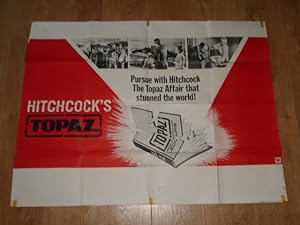 Original Vintage Movie Poster Hitchcock's Topaz