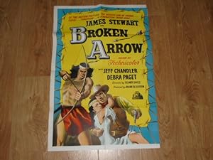 Original Broken Arrow UK Quad Film/Movie Poster